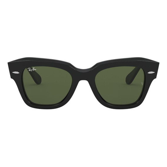 Lentes De Sol State Street Negro Ray-ban Rb218690131