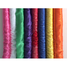 Tela Raso Varios Colores Por Pieza