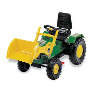 Farmer Verde Tractor A Pedal Con Pala Biemme Ploppy 755334