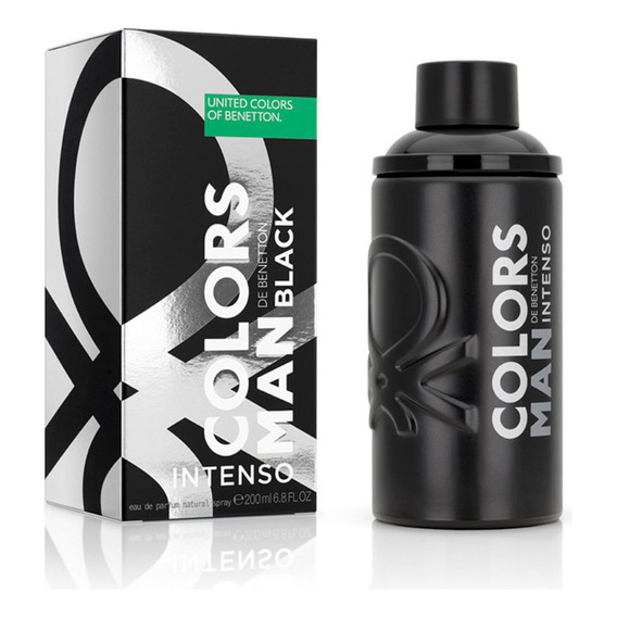 Perfume De Hombre Benetton Colors Black Man Intenso Edp 200 