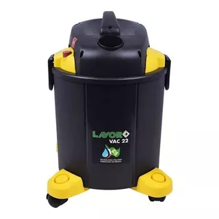 Aspirador De Pó E Liquido 110v 50-60 Hz Lavor Wash Cor Preto/amarelo 127v