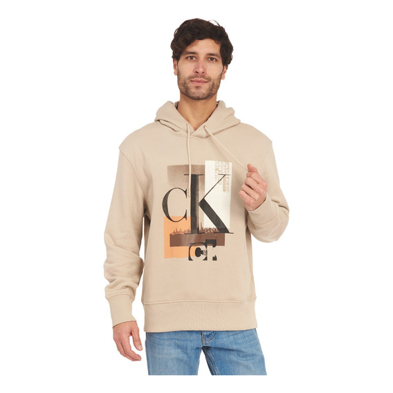 Sudadera Calvin Klein Para Hombre Estampada