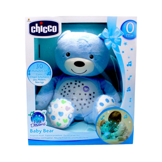 Chicco Proyector Oso Baby Bear Azul