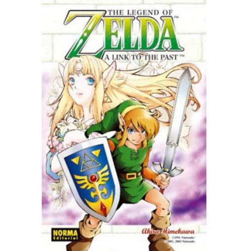 The Legend Of Zelda No. 4: A Link To The Past: The Legend Of Zelda No. 4: A Link To The Past, De Akira Himekawa. Serie The Legend Of Zelda Editorial Norma Comics, Tapa Blanda En Español