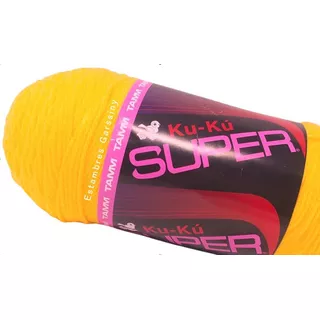 Estambre Ku-ku Super Tubo De 200 Gramos Color Huevo
