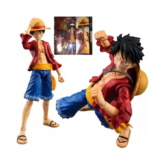 Muñeca Coleccionable One Piece D. Luf Con Figura Articulada