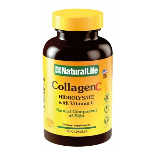 Colageno Hidrolizado + Vitamina C Natural Life X 120 Cap