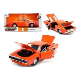 Jada 1:24 1968 Dodge Charger R/t Big Time Muscle