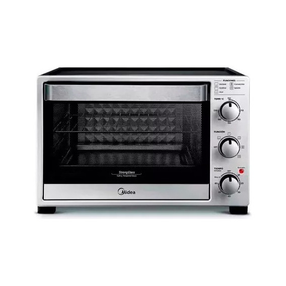 Horno De Mesa Eléctrico Midea To-m332sar1 32l Silver 220v