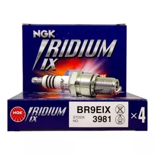 Jogo Velas Ngk Iridium Grau 9 Br9eix Ideal Turbo Originais