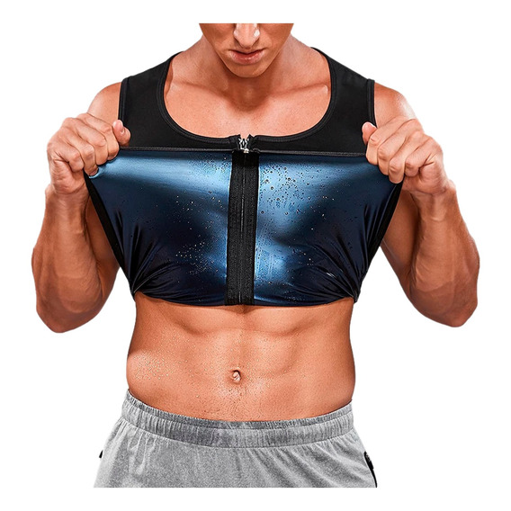 Traje De Sauna Para Hombre Camiseta De Sudor Gimnasio