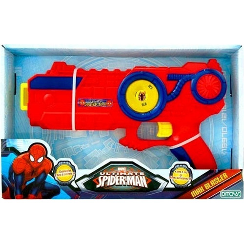 Pistola Max Blaster Spider Man Ditoys Niños Hombre Araña