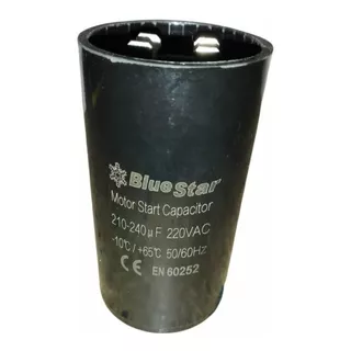 Capacitor Bluestar Electrolitico 210-240 Uf -220v 