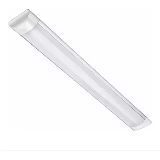 Kit 4 Lampada Led Tubular Sobrepor Linear 60cm 6500k 20w