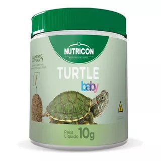 Ração Nutricon Turtle Baby Extrusada Tartarugas 10g