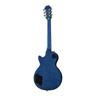 Guitarra Eléctrica EpiPhone Artist Tommy Thayer  Electric Blue  Les Paul De Caoba Electric Blue Metalizado Con Diapasón De Laurel Indio