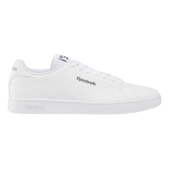 Tenis Reebok Court Clean Wh-blk Mujer Casual