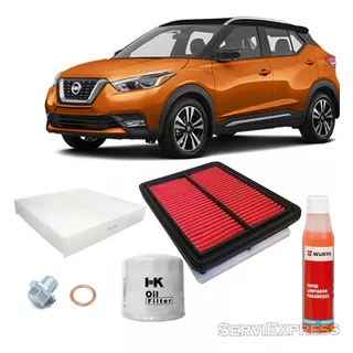 Kit De Mantencion Filtros, Tapon,etc. Nissan Kicks 2017-2021