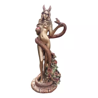 Diosa Lilit Novia De Baphomet Diablo Lilith Escultura