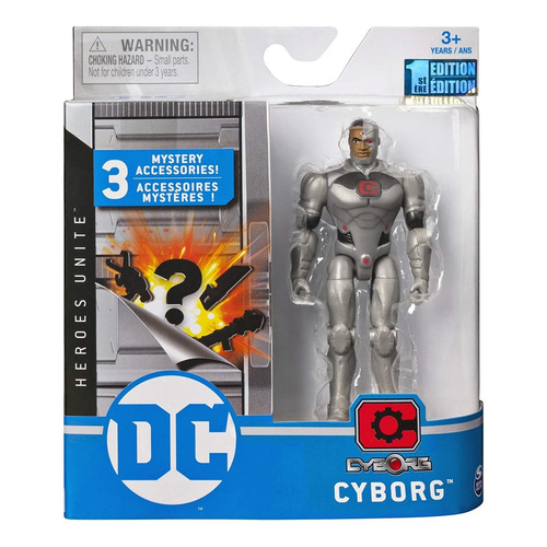 Figura DC Justice League Heroes Unite Cyborg Da Sunny 2189