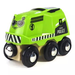 Juguete Locomotora Sunny Colección Green Police Trencity