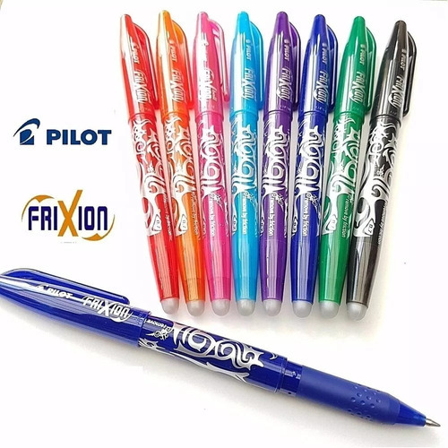 Boligrafo Pilot Frixion - Caja X 12 Uds Tinta Azul Borrable