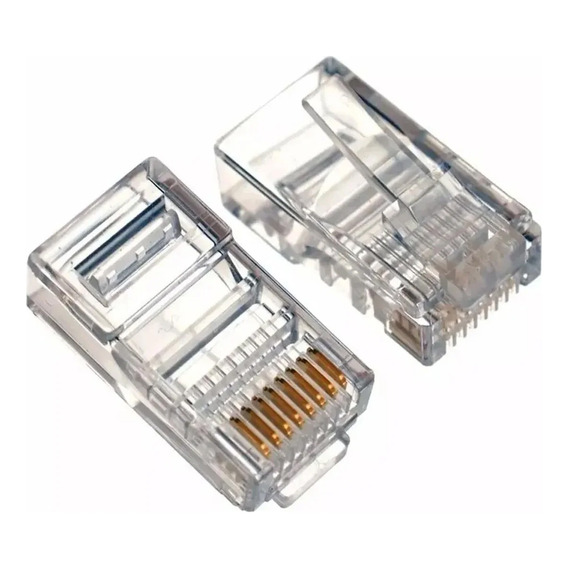 Ficha De Red Macho Rj45 Cat6e Sudvision Utp