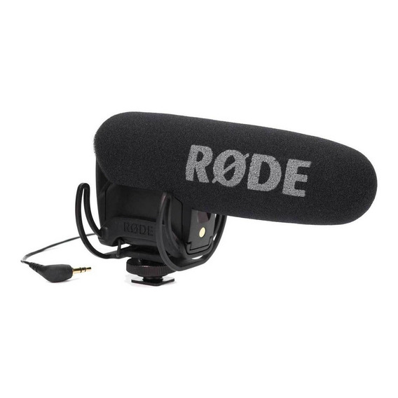 Micrófono Rode VideoMic Pro Condensador Supercardioide color negro