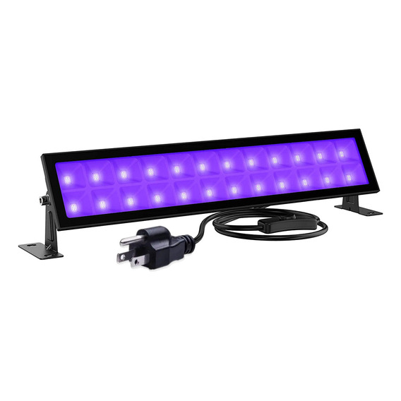 Luces Led Uv De 72 W Con Barra De Luz Negra Para Fiestas