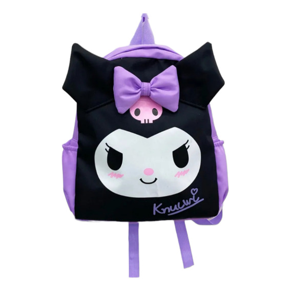 Linda Mochila De Kuromi Regalo Kawaii Niñas 