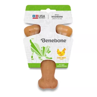 Benebone Wishbone Pollo Small Juguete Perro Hueso Masticable