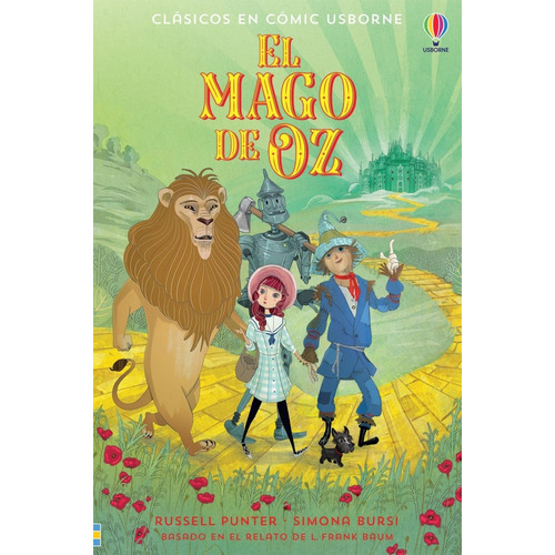 El Mago De Oz Clásicos En Cómic Usborne, De Punter Russell/ Bursi Simona. Editorial Usborne, Tapa Blanda, Edición 1 En Español