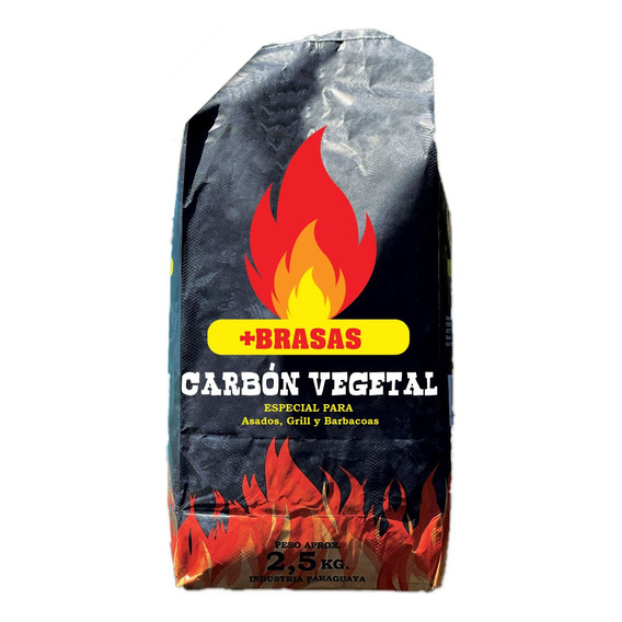 Carbón Vegetal +brasas 30kgs No Chispea 100% Quebracho Blanc
