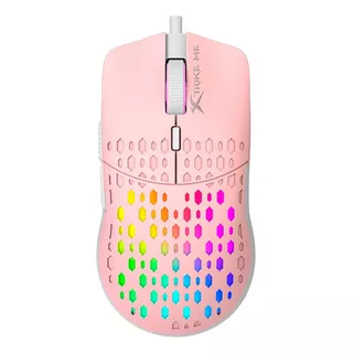 Mouse Xtrike Me Gamer Gm-209p Color Rosa