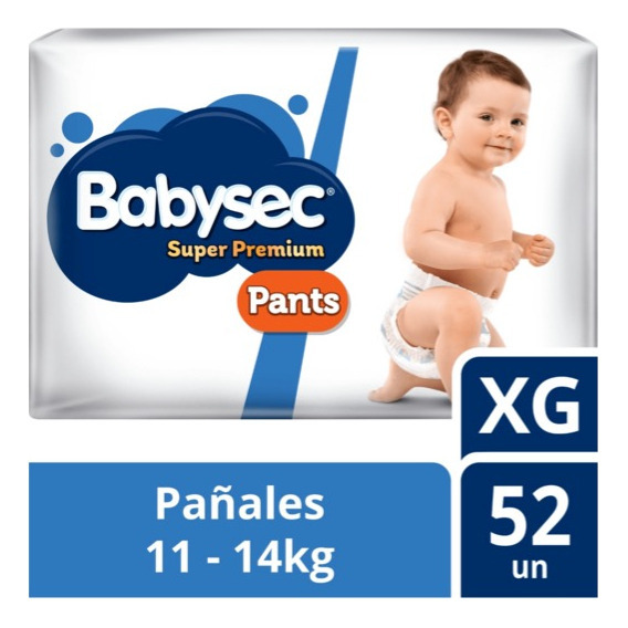 Pants Babysec Super Premium 52 Un Xg