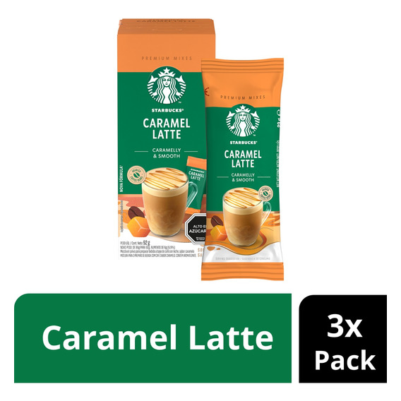 Café Starbucks® Caramel Latte X3 Cajas