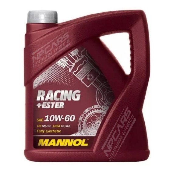 Aceite Mannol Racing +ester 10w60 100% Sintético 