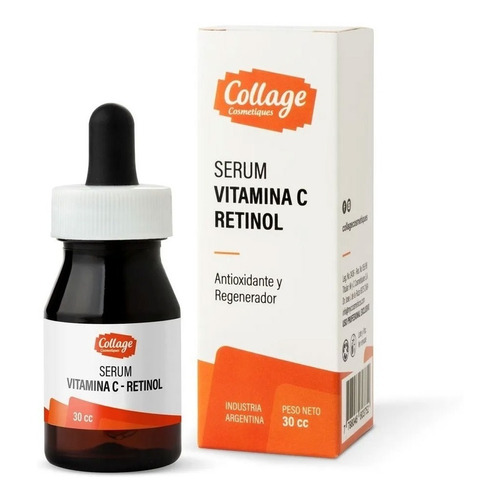 Serum Vitamina C & Retinol Collage 30cc Tipo de piel Todo tipo de piel