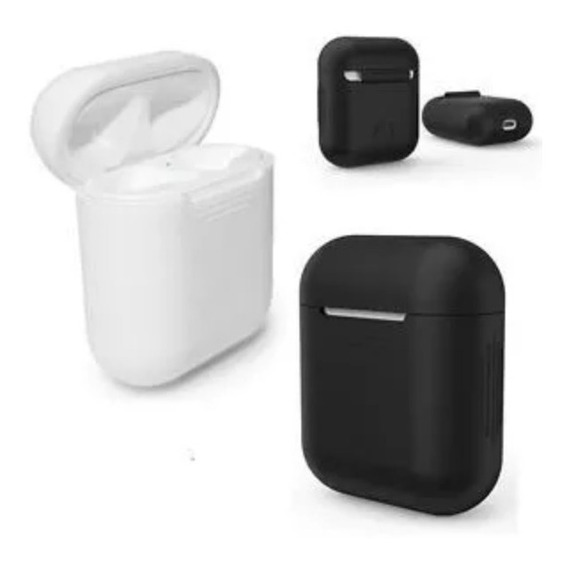 Funda Estuche Protector Auriculares Silicona Para AirPods 