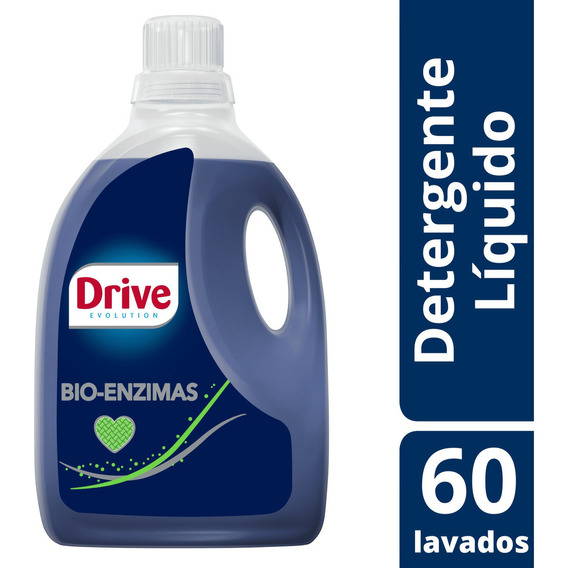 Drive Detergente Líquido Bioenzimas Botella 3 Lt