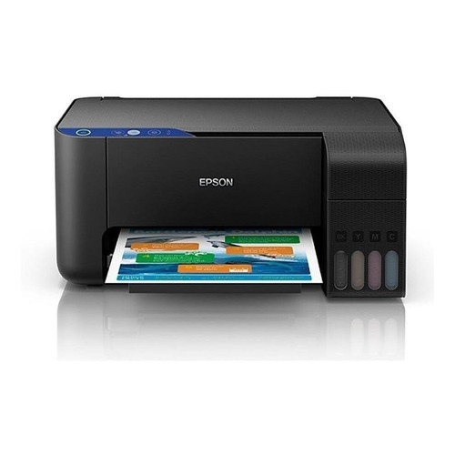 Impresora a color multifunción Epson EcoTank L3110 negra 220V