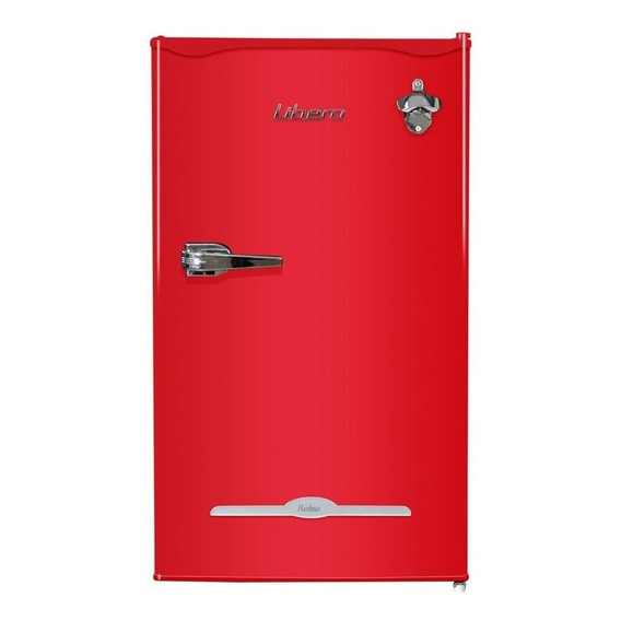 Refrigerador frigobar Libero LFB-90 rojo 90L 220V