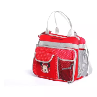 Bolso Maternal Con Cambiador De Disney Mickey O Minnie 