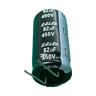 2x Capacitor Eletrolítico 82uf/450v 105° 18x36mm Elite