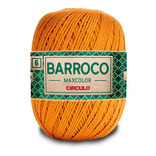 Barbante Barroco Maxcolor Nº 6 400g 452mts Cor 7207 - Mostarda
