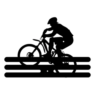 Medallero Ciclismo Mountain Bike Mdf 3mm