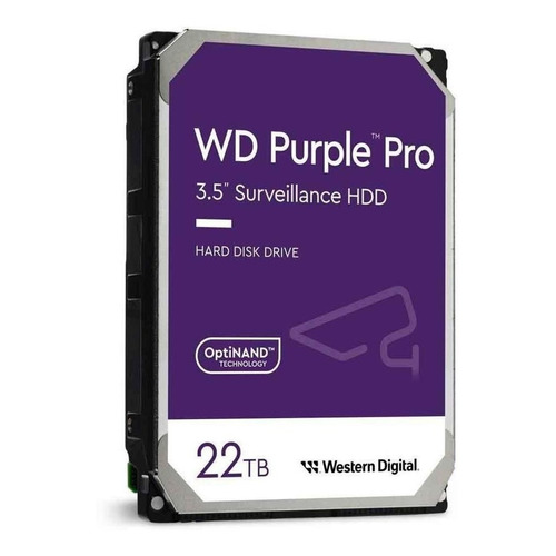 Disco duro interno Western Digital WD Purple Pro WD221PURP 22TB