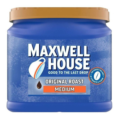 Maxwell House Café Molido 100% Tostado Medio 30.6oz