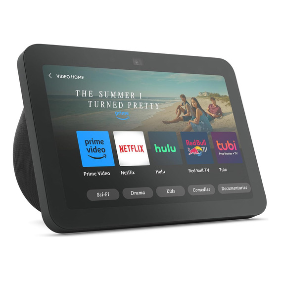 Amazon Echo Show 8 3ra Generación Asistente Virtual Alexa Color Negro