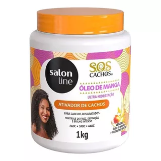 Activador De Rizos Óleo De Manga Salon Line 1kg 